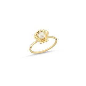 Engin Gold 14K Altın İnci Eklem Yüzük