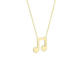 Engin Gold 14k Altın Melodi Kolye