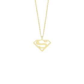 Engin Gold 14k Altın Superman Kolye