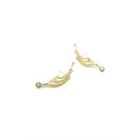 Engin Gold 14K Altın Taşlı Küpe
