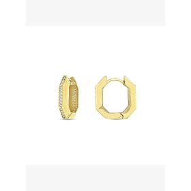 Engin Gold 14K Altın Taşlı Küpe