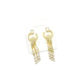 Engin Gold 14K Altın Taşlı Küpe