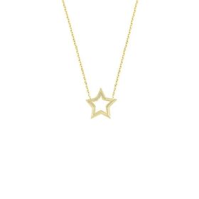 Engin Gold 14k Altın Yıldız Figürlü Kolye
