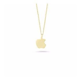 Engin Gold 14k Sade Altın Apple Kolye