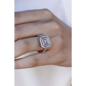Engin Gold Baget Tasarım 0.38 Ct Pırlanta Yüzük