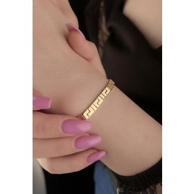 Engin Gold ZİNCİR-İŞ 14 Ayar Greek Zincir Altın Bileklik