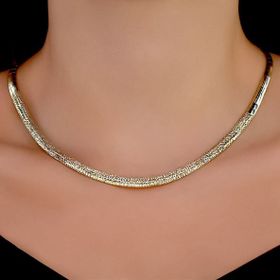 Engin Kuyumculuk 14 Ayar Sade Altın Gerdanlık Kolye