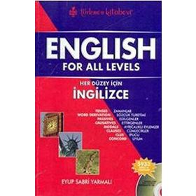 ENGLISH FOR ALL LEVELS (CD'LI) HER DÜZEY İÇİN İNGİLİZCE - EYÜP SABRI YARMALI
