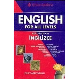 ENGLISH FOR ALL LEVELS (CD'LI) HER DÜZEY İÇİN İNGİLİZCE - EYÜP SABRI YARMALI