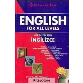 ENGLISH FOR ALL LEVELS (CD'LI) HER DÜZEY İÇİN İNGİLİZCE - EYÜP SABRI YARMALI