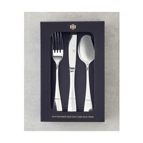 English Home 18 Parça 6 Kişilik Silver Azul Paslanmaz Çelik Çatal Kaşık Bıçak Takımı