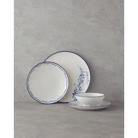 English Home 24 Parça 6 Kişilik Lacivert Vista Porselen Yemek Takımı