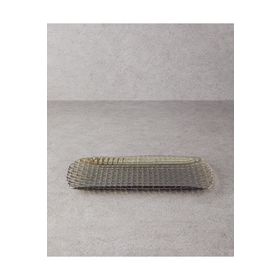 English Home Alvin 40x18 cm Antrasit Cam Kayık Tabak