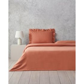English Home Blaze Terracotta King Size Nevresim Takımı