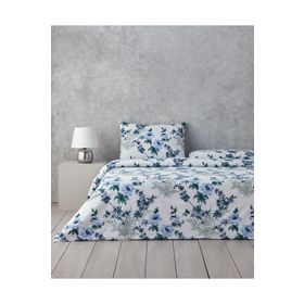 English Home Bloomy Garden Mavi King Size Nevresim Takımı