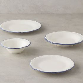 English Home Blue Way Mavi Porselen 24 Parça 6 Kişilik Yemek Takımı