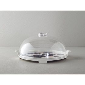 English Home Boheme Melamin 31 cm Siyah Kek Standı