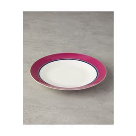 English Home Carny Bone 25 cm Fuşya Porselen Servis Tabağı