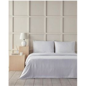 English Home Classy Twill 160x220 cm Beyaz Tek Kişilik Nevresim Takımı
