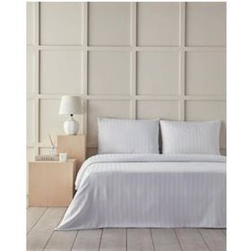 English Home Classy Twill 160x220 cm Beyaz Tek Kişilik Nevresim Takımı