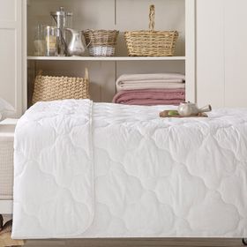 English Home Comfy Beyaz Pamuk 195x215 cm Çift Kişilik Yorgan