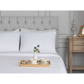 English Home Crystal Ipeksi Twill Beyaz King Size Nevresim Takımı