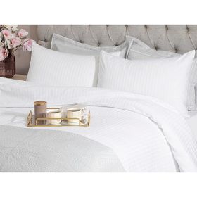 English Home Crystal Ipeksi Twill Beyaz King Size Nevresim Takımı