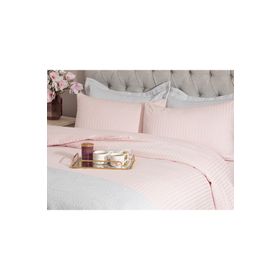 English Home Crystal Ipeksi Twill Pembe King Size Nevresim Takımı