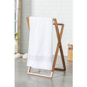 English Home Deluxe Pamuklu Low Twist Beyaz 70x140 cm Banyo Havlusu