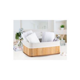 English Home Fancy Bej 36x26x14 cm Katlanabilir Sepet