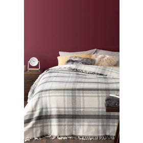 English Home Halden Gri Tek Kişilik Battaniye