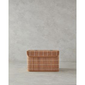 English Home Hardwood Bambu Kahverengi 28x20x18 cm Saklama Kutusu