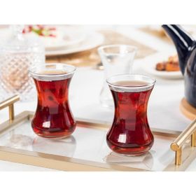 English Home Isabell Cam 6'lı 130 ml Şeffaf Çay Bardağı