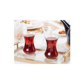 English Home Isabell Cam 6'lı 130 ml Şeffaf Çay Bardağı