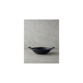 English Home Laura Siyah 30 cm Alüminyum Wok Tava
