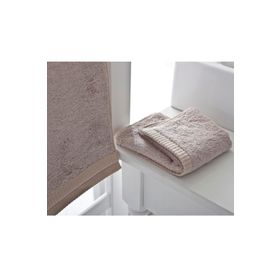 English Home Leafy Bej 50x90 cm Bambu Yüz Havlusu