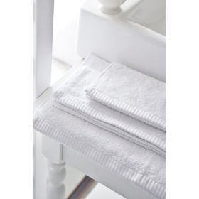 English Home Leafy Beyaz 70x140 cm Banyo Havlusu