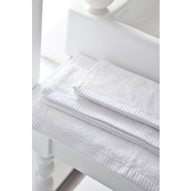 English Home Leafy Beyaz 70x140 cm Banyo Havlusu