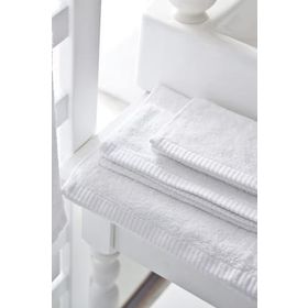 English Home Leafy Beyaz 70x140 cm Banyo Havlusu