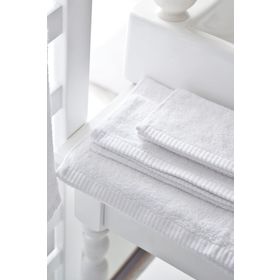 English Home Leafy Beyaz 70x140 cm Banyo Havlusu
