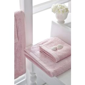 English Home Leafy Pudra Pembe 30x50 cm El Havlusu