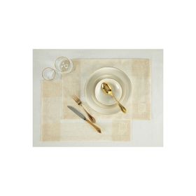 English Home Luxe Linen Look Bej 2'li 35x50 cm Polyester Amerikan Servis