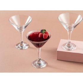 English Home Mila Cam 3x175 ml Şeffaf Kase