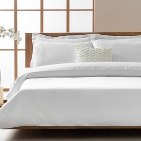 English Home Modello 240x260 cm Beyaz Nakışlı Pamuk Saten King Size Nevresim Takımı