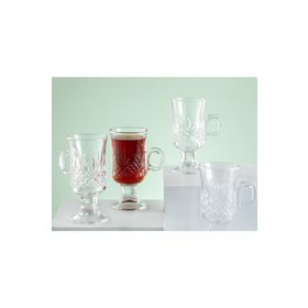 English Home Noa Cam 4'lü 175 ml Şeffaf Çay Fincanı