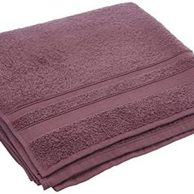 English Home Pure Basic 70x140 cm Koyu Mor Banyo Havlusu