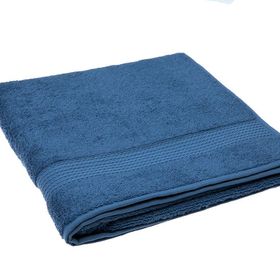 English Home Pure Basic Koyu Mavi 70x140 cm Banyo Havlusu