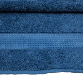 English Home Pure Basic Koyu Mavi 70x140 cm Banyo Havlusu