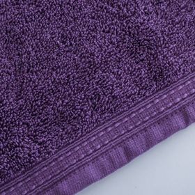 English Home Pure Basic Koyu Mor 30x30 cm El Havlusu