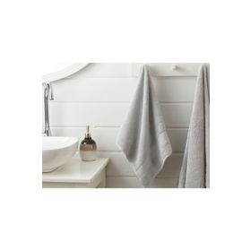 English Home Pure Gri 50x90 cm Basic Yüz Havlusu